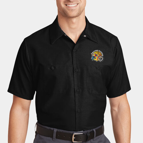Moose Riders - Short Sleeve Industrial Work Shirt Thumbnail