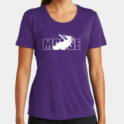 The Moose Club - Ladies PosiCharge ® Competitor Tee Thumbnail