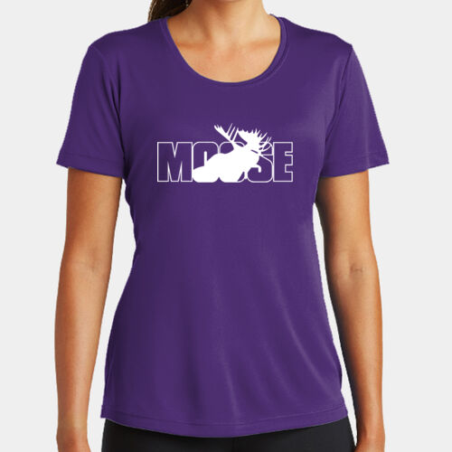 The Moose Club - Ladies PosiCharge ® Competitor Tee Thumbnail