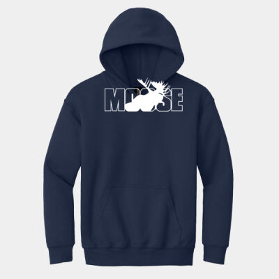 The Moose Club - Youth Heavy Blend Hooded Sweatshirt Thumbnail