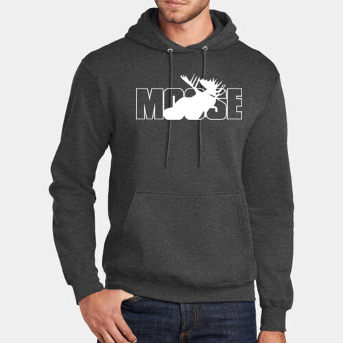 The Moose Club - Tall Core Fleece Pullover Hooded Sweatshirt - PC78HT Thumbnail