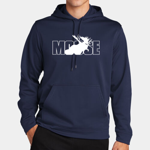 The Moose Club - Sport Wick Fleece Hooded Pullover Thumbnail