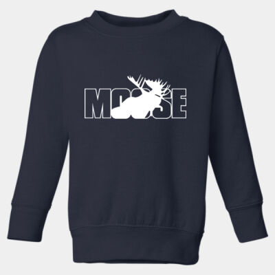 The Moose Club - Toddler Fleece Crewneck Sweatshirt Thumbnail