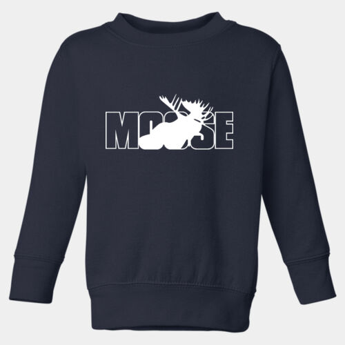The Moose Club - Toddler Fleece Crewneck Sweatshirt Thumbnail