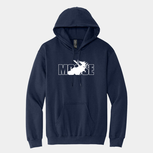The Moose Club - Softstyle ® Pullover Hooded Sweatshirt Thumbnail