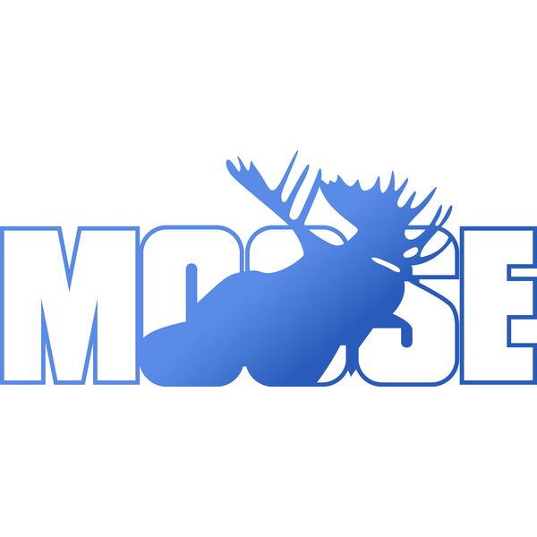 The Moose Club Standard Logo - Blue Thumbnail