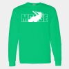 Heavy Cotton 100% Cotton Long Sleeve T Shirt Thumbnail